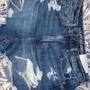 womens american eagle mom shorts